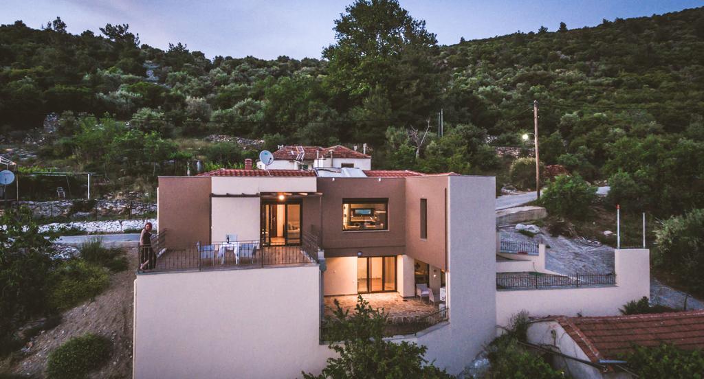 Aeri Villa Prínos Buitenkant foto