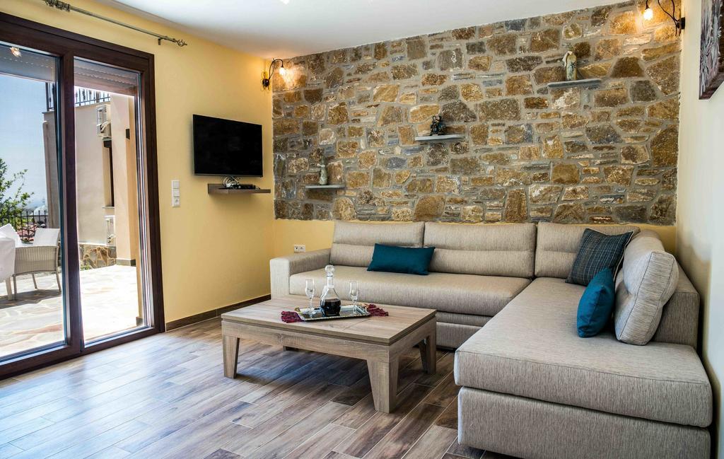 Aeri Villa Prínos Buitenkant foto